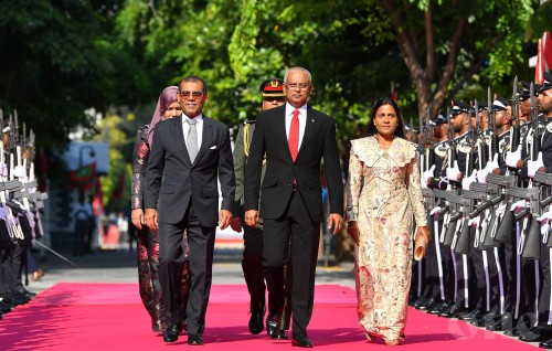 President's salary reduced to MVR 65,000, Chief Justice and Speaker of Parliament to 37,188