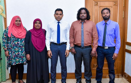 Vice President meets with Rathafandhoo and Maafushi Island Council