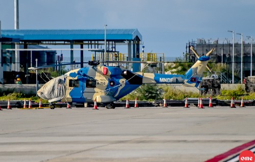Helicopter ge hidhumaiy dheyne bayaku hoadhan anehkaaves iulaanu kohffi 