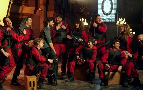 Money Heist 5 genesdheyne dhuvasthakaa eku teaser aanmu kohffi
