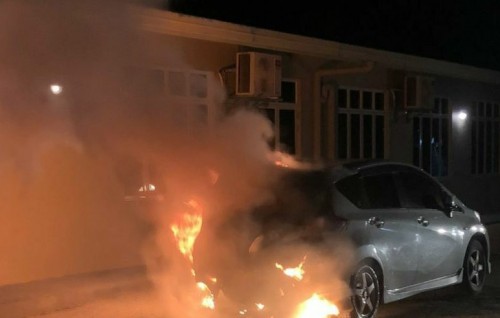 DhiFM ge kureege CEO Masood ge car gai roakohllaifi