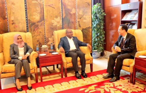 Foreign Minister Abdulla Shahid arrives in China on an official visit