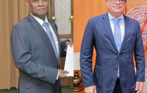 Belgium aai EU ge safeerakah Umar adhi Japan ge safeerakah Saabir ayyan kuran Committee in faaskoffi