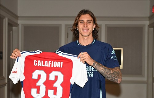 Arsenal in Calafiori iulaanu koffi