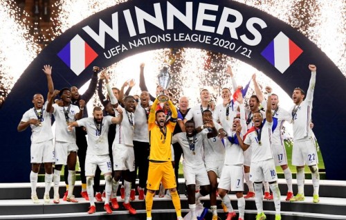 Fahathun arai Spain balikoh, France in nations league kaamiyaabu koffi