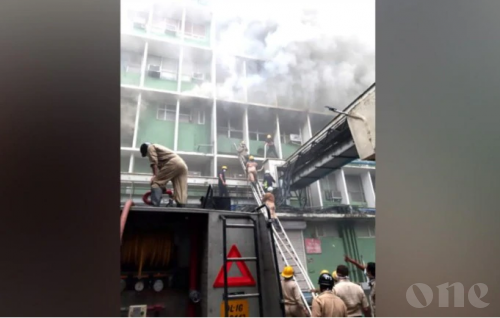 Fire breaks out at teaching hospital in India with Maldivian students