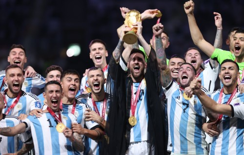 Messi huvafen hageegathakah, Argentina 3 vana faharah dhuniyeyge champion kamah