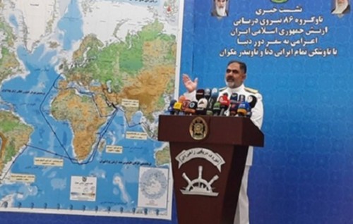 Iran ge kanduge sifainge fleet eh furathama faharah dhuniye vashaigen bureh furihamakohffi