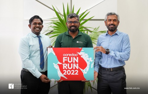 Ooredoo fun run ge partner akah HDC