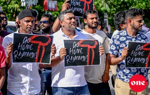 One Photo: Gotabaya ah himaayai dhinumaa dhekolhah kuri muzaaharaa