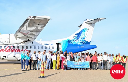 One Photo: Medhuken'dumakah fahu Maldivian ge dhathuruthah Dharavandhoo ah feshun