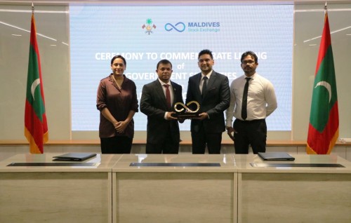 Sarukaaruge bond eh Maldives Stock Exchange gai furathama faharah list koffi