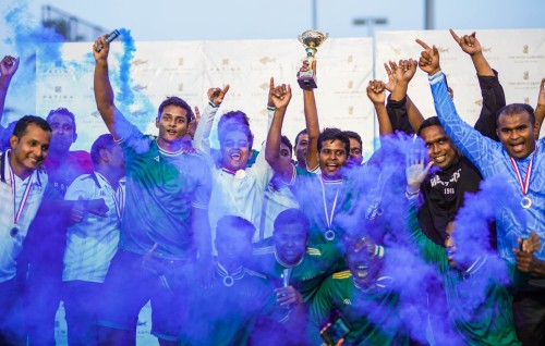 Tekkers resort cup: K. Atoll uthuru bithuge champion kan Baros Maldives ah