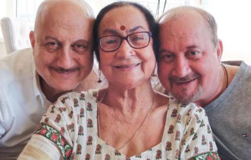 Anupam ge manma covid ah positive vejje