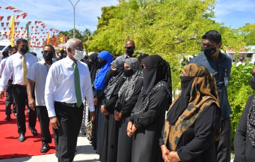 Raees Solih, noonu atholhuge 5 rashakah vadaigannavanee