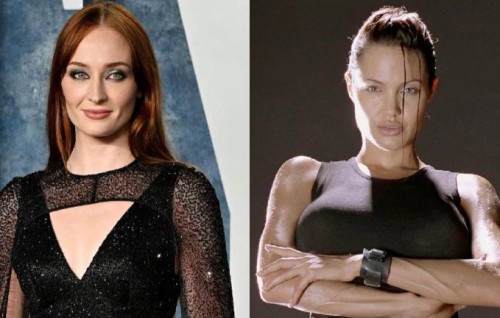 Angelina Jolie ge badhalugai Lara Croft ge role ah Sophie Turner