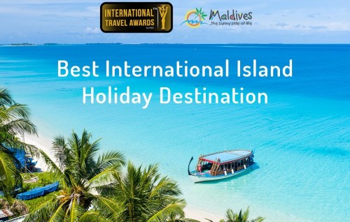 Maldives wins 'Best International Island Holiday Destination' at the International Travel Awards 2020