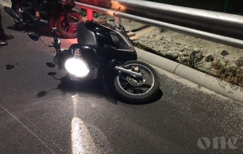 Bridge highway gai hingi accident ehggai meehaku maruvejje