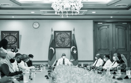 Faseyha kamaa eku PCR hedheyne goiy hamajehsumah vazeerun ge majilis in mashvaraa kurahvaifi