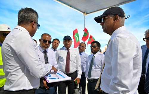 Photo: Raees, F. Magoodhoo airport mashroo kuriyahdhaa goi ballavailevun