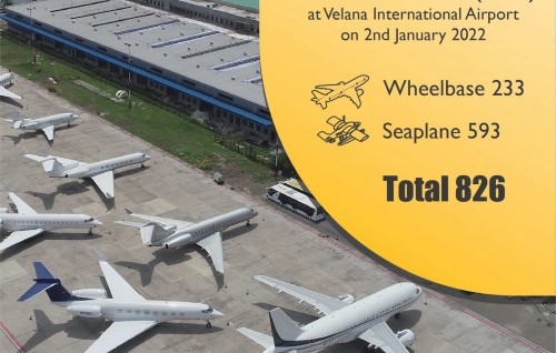 VIA ah aa record eh, iyye 826 air traffic movements