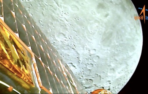 India ge ''Chandrayaan 3'' in negi handhuge furathama photo dhakkaalaifi
