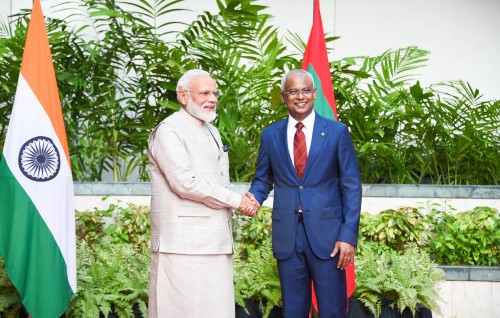 President Solih congratulates India on COVID-19 vaccination campaign