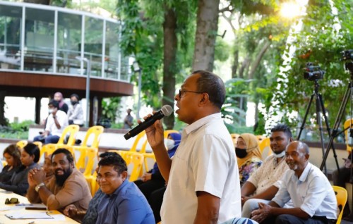 ‘’India out’’ govaa meehunge kanfaiymatheegai jahan jehey, enoon gothakah ekan nuhuhtuveyne: Falah