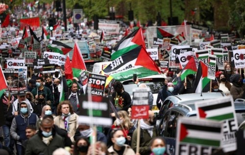 Israel aa dhekolhah London ge ithurun dhuniyeyge eki kankolhuthakugai muzaaharaa kohffi