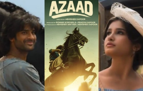Azad ge teaser: Ajayge nephew Aman adhi Rasha tha’aaraf kohffi