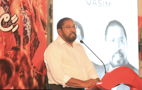 Fuluhunnaai sifain adhi fan'diyaarun vazeefaagai thibey muhdhathugai hiley boahiyaavahikan dheynan: Qasim