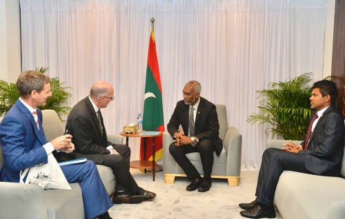 Muizzu ge pro Maldives ge siyaasathah Australia safeeru ge thaureefu