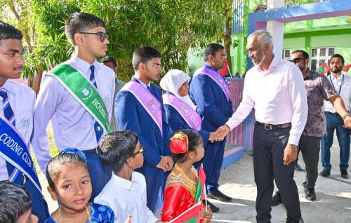 Holhudhoo gai Dhanaalakaai University ge campus eh gaaimu kohdheynan: Raees