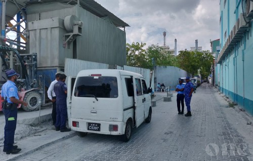 One apprehended for robbery while wearing helmet
