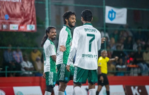 MUSC futsal: Kanmathi, L. Gan adhi Ayyani FC aai Rampage Semi ah