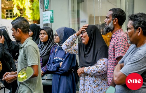 ONE Photo: Abdullah Rasheed ge aailaa in beyvvi press conference, fuluhunnah bodethi thuhumathu thakeh!
