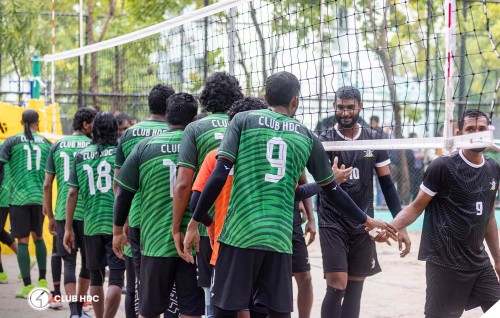 Office-Company volleyball championship ge final gai HDC aa dhekolhah nukunnaanee MNDF