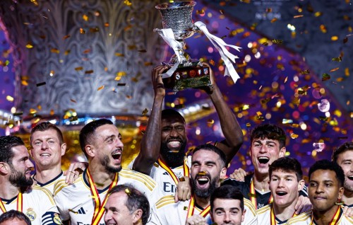 Vinícius ge hattrick aaeku Real in Super Cup ufulaalaifi