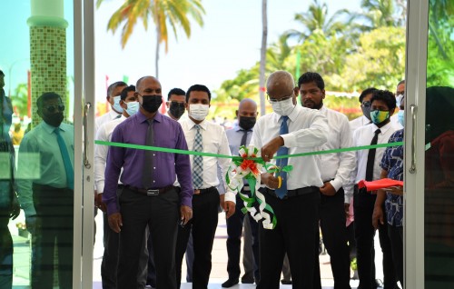 Raees Soalihu ge vaudhufulhuge dhashun Bodufolhudhoo gai imaaraaiykuri miskiy hulhuvvaidhevvaifi