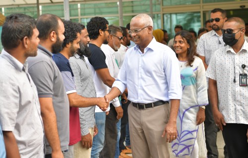Primaryge campaign ah Raees maadhama addu ah