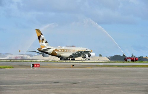 Flights begin parking on new runway