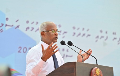 President Solih Inaugurates HDh. Finey powerhouse, water, and sewerage networks