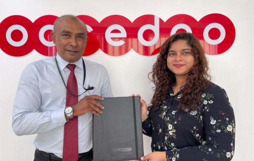 Club Maldives platinum sponsor akah Ooredoo Maldives
