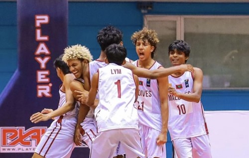 Zuvaan basketball team in bronze medal hoadhaifi