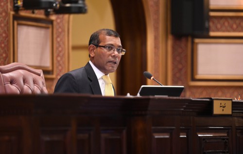 Plot inn Raajje hifumah kuri masakkai naakaamiyaabu kollee fahuruveri dhivehi sifain: Majlis Raees