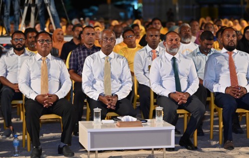 Photo: Ukulhahugai beyvi Raees Solih ge campaign jalsa
