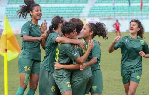 SAFF women's championship: Fahu match gai Pakistan athun ves balive, Raajje nimmaalee huss athaa