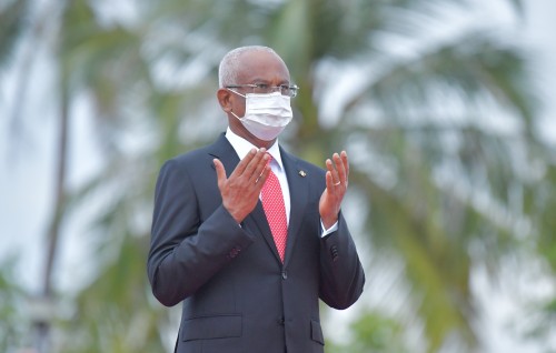 Islam dheenakee hahggakaa nulai ley huhddha kuraa dheeneh kamah dhakkan kuraa masahkkathaa dhekolhah thedhuvaan jehey: Raees