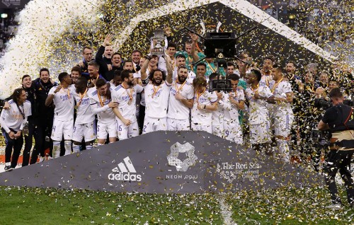 Real in 12 vana faharah Super Cup kaamiyaabu koffi