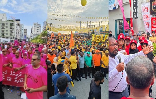 Riyaasee campaign ninmaalaifi, vote lun fesheynee maadhamaa hedhunu 8 jahaairu